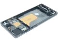 OLED Assembly With Frame For Xiaomi 12 (Genuine OEM) (Tarnish Black)