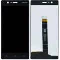 LCD Assembly Without Frame For Nokia 3 (Genuine OEM) (Black)