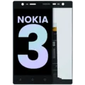 LCD Assembly Without Frame For Nokia 3 (Genuine OEM) (Black)