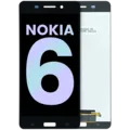 LCD Assembly Without Frame For Nokia 6 (Genuine OEM) (Black)