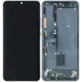LCD Assembly With Frame For Xiaomi Mi Note 10 (Genuine OEM) (Midnight Black)