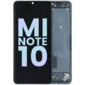 LCD Assembly With Frame For Xiaomi Mi Note 10 (Genuine OEM) (Midnight Black)