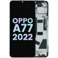 LCD Assembly With Frame For Oppo A77 5G (2022) (Genuine OEM) (All Colors)