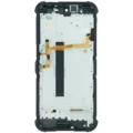 LCD Assembly With Frame For Blackview BV9800 Pro (Used OEM Pull Grade A) (Black)
