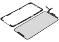 4 in 1 Short Flex (Digitizer Touch With Glass + OCA + Frame Pre-installed) For iPhone XS Max (OCA Master)