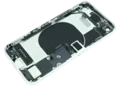 Back Housing W/ Charging Port Flex and Small Components Pre-Installed For iPhone SE (2020) (Used OEM Pull: Grade A) (White)