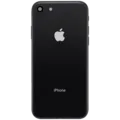 Back Housing W/ Charging Port Flex and Small Components Pre-Installed For iPhone SE (2020) (Used OEM Pull: Grade C) (Black)