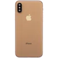 Back Housing W/ Charging Port Flex and Small Components Pre-Installed For iPhone XS (Used OEM Pull: Grade A) (Gold)