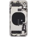 Back Housing W/ Charging Port Flex & Small Parts For iPhone 11 (Used OEM Pull: Grade C) (White)