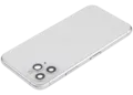 Back Housing W/ Charging Port Flex & Small Parts For iPhone 11 Pro (Used OEM Pull: Grade A) (Silver)