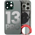 Back Housing W/ Small Components Pre-Installed Compatible For iPhone 13 Pro (International Version) (Used OEM Pull: Grade A) (Alpine Green)