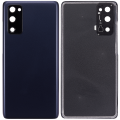 Back cover Glass With Camera Lens Compatible For Samsung Galaxy S20 FE 5G (Aftermarket Plus) (Cloud Navy)