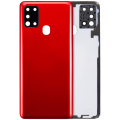 Back cover Glass With Camera Lens For Samsung Galaxy A21S (A217 / 2020) (Aftermarket Plus) (Red)