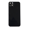 Back Glass With Steel Plate With Wireless NFC & Magsafe Magnet Pre-Installed  Compatible For iPhone 14 Plus (No Logo) (Midnight)