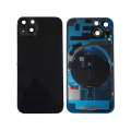 Back Glass With Steel Plate With Wireless NFC & Magsafe Magnet Pre-Installed  Compatible For iPhone 14 Plus (No Logo) (Midnight)