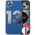Back Housing W/ Small Components Pre-Installed Compatible For iPhone 13 (US Version) (Used OEM Pull: Grade B) (Blue)