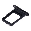 Dual Sim Card Tray Compatible For iPhone 15 / 15 Plus (Black)