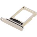Dual Sim Card Tray Compatible For iPhone 15 / 15 Plus (Yellow)