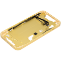 Mid-Frame Housing With Power And Volume Button Compatible For iPhone 14 (US Version) (Aftermarket Plus) (Yellow)