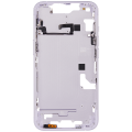 Mid-Frame Housing With Power And Volume Button Compatible For iPhone 14 (International Version) (Aftermarket Plus) (Purple)