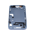 Mid-Frame Housing With Power And Volume Button Compatible For iPhone 14 Plus (International Version) (Aftermarket Plus) (Blue)