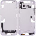 Mid-Frame Housing With Power And Volume Button Compatible For iPhone 14 Plus (International Version) (Aftermarket Plus) (Purple)