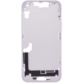 Mid-Frame Housing With Power And Volume Button Compatible For iPhone 14 Plus (International Version) (Aftermarket Plus) (Purple)