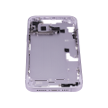 Mid-Frame Housing With Power And Volume Button Compatible For iPhone 14 Plus (International Version) (Aftermarket Plus) (Purple)