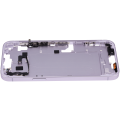 Mid-Frame Housing With Power And Volume Button Compatible For iPhone 14 Plus (International Version) (Aftermarket Plus) (Purple)