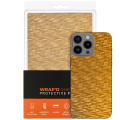 Wrapd Protective Film - Skin - Mosaic Pattern (Gold) (Medium) (10 Pack)
