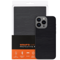Wrapd Protective Film - Skin - Wood Grain (Black) (Medium) (10 Pack)