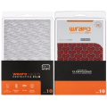 Wrapd Protective Film - Skin - Mosaic Pattern (Silver) (120MM*190MM) (10 Pack)