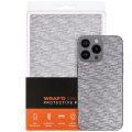 Wrapd Protective Film - Skin - Mosaic Pattern (Silver) (Medium) (10 Pack)