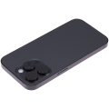 Back Housing W/ Small Pre-Installed Compatible For iPhone 14 Pro (International Version) (No Logo) (Aftermarket Plus) (Space Black)