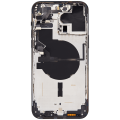 Back Housing W/ Small Pre-Installed Compatible For iPhone 14 Pro Max (US Version) (No Logo) (Aftermarket Plus) (Space Black)