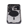 Back Housing W/ Small Pre-Installed Compatible For iPhone 14 Pro Max (US Version) (No Logo) (Aftermarket Plus) (Space Black)