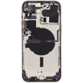Back Housing W/ Small Pre-Installed Compatible For iPhone 14 Pro Max (U.S Version) (Aftermarket Plus) (Deep Purple)