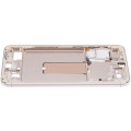Mid-Frame Housing Compatible For Samsung Galaxy S23 Plus 5G (US & International Version) (Cream)