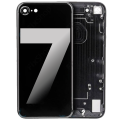 Back Housing Without Small Part for iPhone 7 (Jet Black)