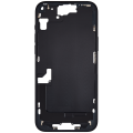 Mid-Frame Housing With Power And Volume Button Compatible For iPhone 15 Plus (US Version) (Used OEM Pull: Grade A) (Black)