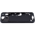 Mid-Frame Housing With Power And Volume Button Compatible For iPhone 15 Plus (US Version) (Used OEM Pull: Grade A) (Black)