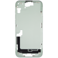 Mid-Frame Housing With Power And Volume Button Compatible For iPhone 15 Plus (US Version) (Used OEM Pull: Grade A) (Green)