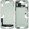 Mid-Frame Housing With Power And Volume Button Compatible For iPhone 15 Plus (US Version) (Used OEM Pull: Grade A) (Green)