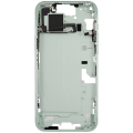 Mid-Frame Housing With Power And Volume Button Compatible For iPhone 15 Plus (US Version) (Used OEM Pull: Grade A) (Green)