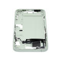 Mid-Frame Housing With Power And Volume Button Compatible For iPhone 15 Plus (US Version) (Used OEM Pull: Grade A) (Green)