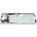 Mid-Frame Housing With Power And Volume Button Compatible For iPhone 15 Plus (US Version) (Used OEM Pull: Grade A) (Green)