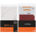 Wrapd Protective Film - Skin - Marble (White) (Medium) (10 Pack)