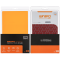 Wrapd Protective Film - Skin - Skinny (Orange) (Medium) (10 Pack)