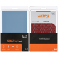 Wrapd Protective Film - Skin - Skinny (Sunny Blue) (Medium) (10 Pack)
