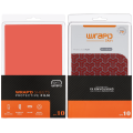 Wrapd Protective Film - Skin - Skinny (Chinese Red) (Medium) (10 Pack)